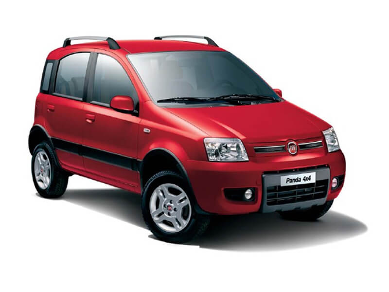 Fiat Panda 4x4 Hermes rent a car santorini
